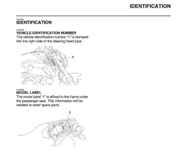 2014-2020 Yamaha MT-07 / FZ-07 Service Repair Workshop Manual in PDF format