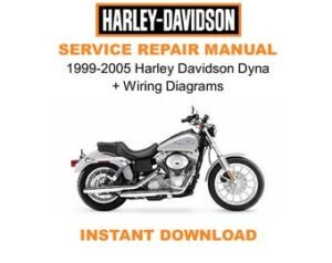 1999-2005 Harley Davidson Dyna Models Service Repair Manual + Wiring Diagrams