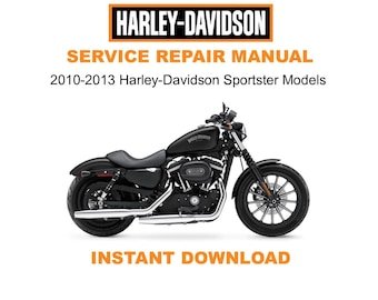 2010-2013 Harley-Davidson Sportster Models Service Repair Manual