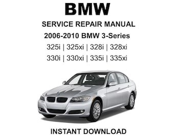 2006-2010 BMW 3-Series Service Repair Workshop Manual