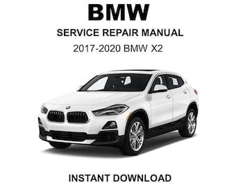 2017-2020 BMW X2 (F39) Service Repair Workshop Manual