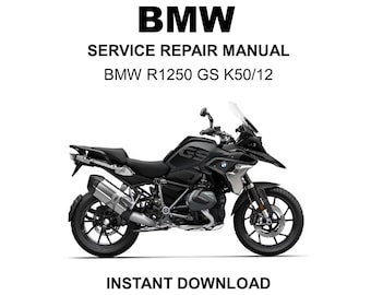 BMW R 1250 GS K50/12 Service Repair Workshop Manual BMW R 1250 GS K50/12 Service Repair Workshop Manual