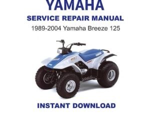 1989-2004 Yamaha Breeze 125 Service Repair Manual