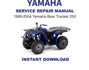 1999-2004 Yamaha Bear Tracker 250 Service Repair Manual