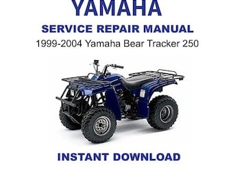 1999-2004 Yamaha Bear Tracker 250 Service Repair Manual