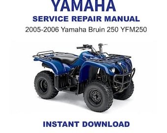 2005-2006 Yamaha Bruin 250 YFM250 Service Repair Manual