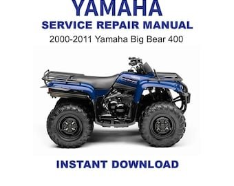 2000-2011 Yamaha Big Bear 400 Service Repair Manual