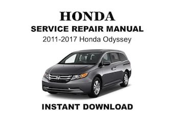 2011-2017 Honda Odyssey Service Repair Workshop Manual