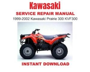 1999-2002 Kawasaki Prairie 300 KVF300 4X4 Service Repair Manual