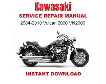 2004-2010 Kawasaki Vulcan 2000 VN2000 Service Repair Workshop Manual