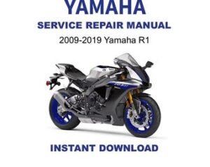 2009-2019 Yamaha R1 Service Repair Workshop Manual