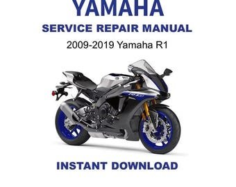 2009-2019 Yamaha R1 Service Repair Workshop Manual