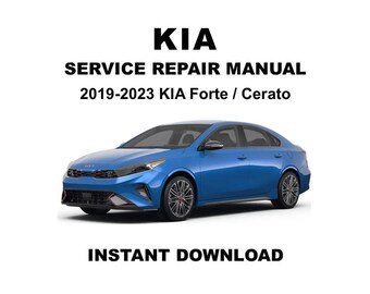 2019-2023 KIA Forte / Cerato Service Repair Workshop Manual