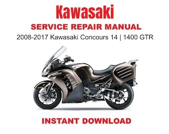 2008-2017 Kawasaki Concours 14 | 1400 GTR | ABS Service Repair Manual