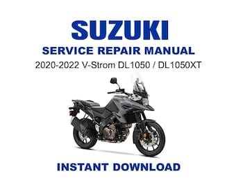 2020-2022 Suzuki V-Strom DL1050 / DL1050XT Service Repair Workshop Manual