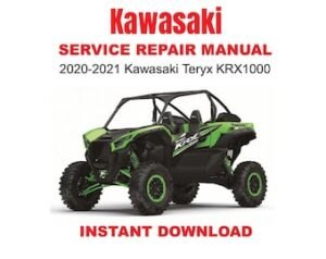 2020-2021 Kawasaki Teryx KRX 1000 Service Repair Manual