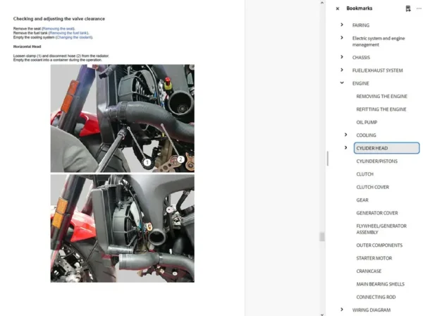 2021 - 2024 Ducati Monster 937 Service Repair Workshop Manual