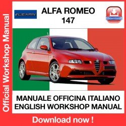 WORKSHOP MANUAL ALFA ROMEO 147
