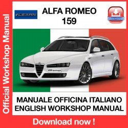 WORKSHOP MANUAL ALFA ROMEO 159