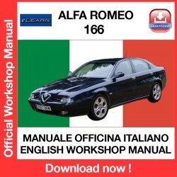 WORKSHOP MANUAL ALFA ROMEO 166
