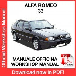 WORKSHOP MANUAL ALFA ROMEO 33