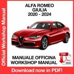 Workshop Manual Alfa Romeo Giulia (2020-2024)