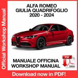 Workshop Manual Alfa Romeo Giulia QV Quadrifoglio