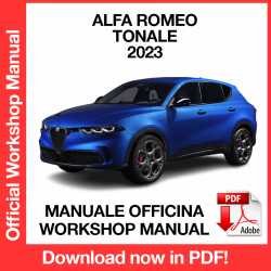 Workshop Manual Alfa Romeo Tonale (2023)