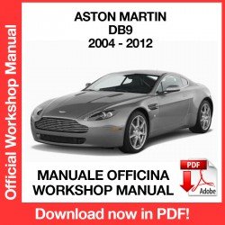 WORKSHOP MANUAL ASTON MARTIN DB9 (2004-2012)