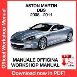 Workshop Manual Aston Martin DBS (2008-2011)