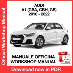 WORKSHOP MANUAL AUDI A1(2018-2022)