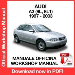 WORKSHOP MANUAL AUDI A3 (1997-2008)