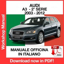 WORKSHOP MANUAL AUDI A3 (2003-2012)