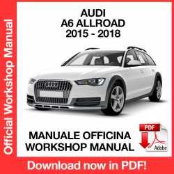 Workshop Manual Audi A6 Allroad (2015-2018)