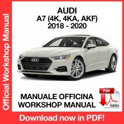 WORKSHOP MANUAL AUDI A7 (2018-2020)