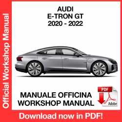 Workshop Manual Audi GT e-tron (2020-2022)