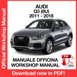 WORKSHOP MANUAL AUDI Q3 (2011-2018)