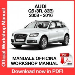 WORKSHOP MANUAL AUDI Q5 (2008-2016)