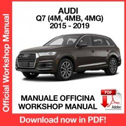 WORKSHOP MANUAL AUDI Q7 (2015-2019)