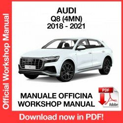 WORKSHOP MANUAL AUDI Q8 (2018-2023)