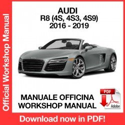 WORKSHOP MANUAL AUDI R8 (2016-2019)