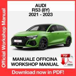 Workshop Manual Audi RS3 8Y (2021-2023)