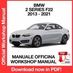 Workshop Manual BMW 2 Series F22 (2013-2021)