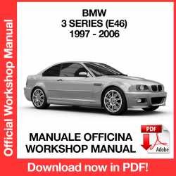 Workshop Manual BMW 3 Series E46 (1997-2006)