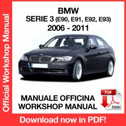 WORKSHOP MANUAL BMW 3 SERIES E90 E91 E92 E93 (2006-2011)