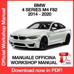 Workshop Manual BMW M4 F82 (2014-2020)