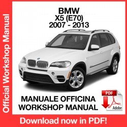 WORKSHOP MANUAL BMW X5 E70 (2007-2013)