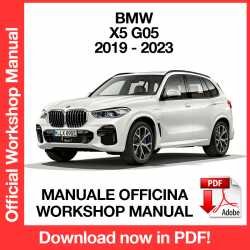 Workshop Manual BMW X5 G05 (2019-2023)