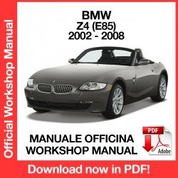 WORKSHOP MANUAL BMW Z4 E85 (2002-2008)