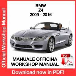 Workshop Manual BMW Z4 E89 (2009-2016)